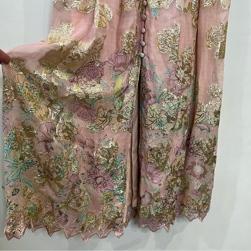 Hemant and Nandita Nora Maxi Dress in rose pink size XS - Picture 10 of 14